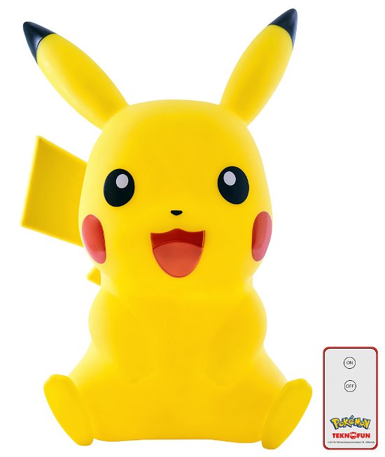 POKEMON - Seating Pikachu - LED Lamp 40cm - Pokemon - Merchandise - NACON - 3760158113560 - 