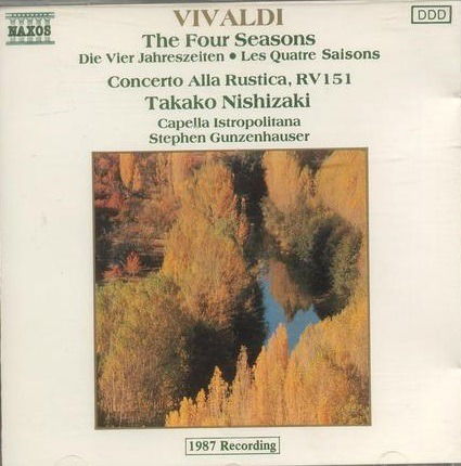 Cover for Antonio Vivaldi · The Four Seasons (CD)