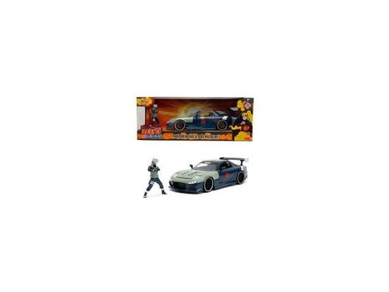 NARUTO - Kakashi Hatake & 1993 Mazda RX-7 - 1:24 - Naruto - Merchandise - Dickie Spielzeug - 4006333084560 - 