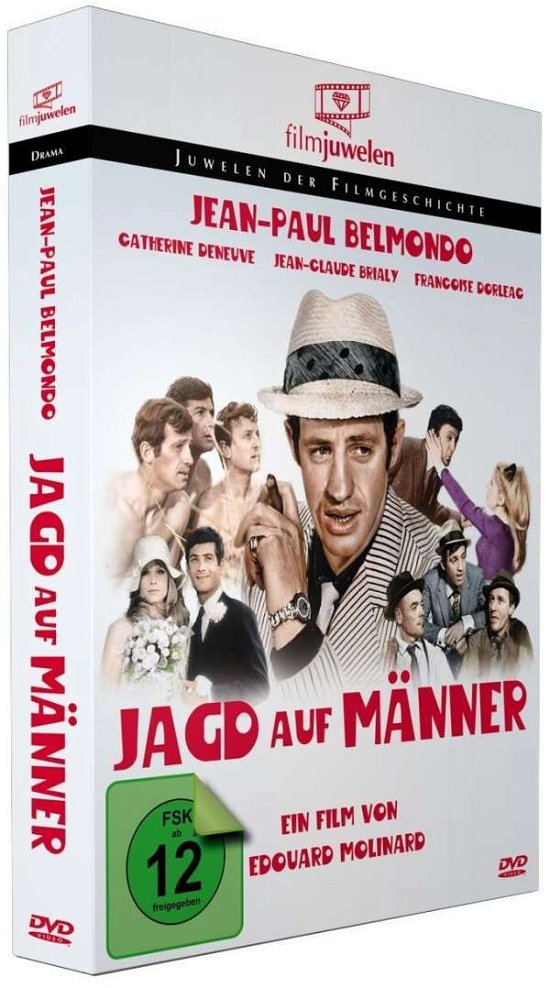 Cover for Jean-paul Belmondo · Jagd Auf Männer-mit Jean-pa (DVD) (2015)