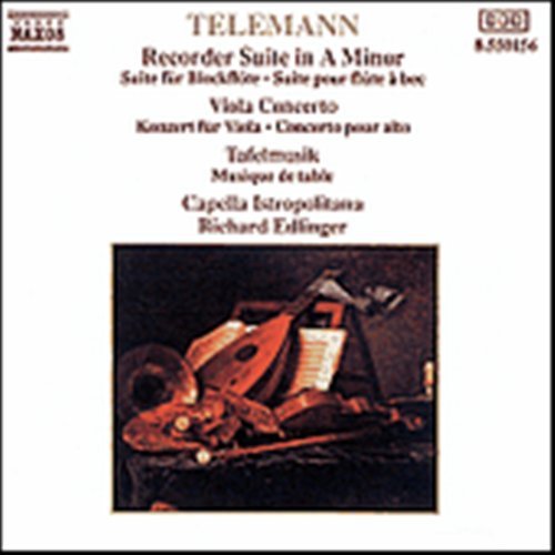 Cover for Capella Istropolitanaedlinger · Telemannrecorder Suite (CD) (1993)