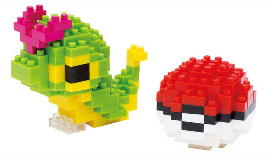 Cover for Nanoblock · Nanoblock Pokemon Caterpie &amp; Poke Ball (Paperback Book) (2024)