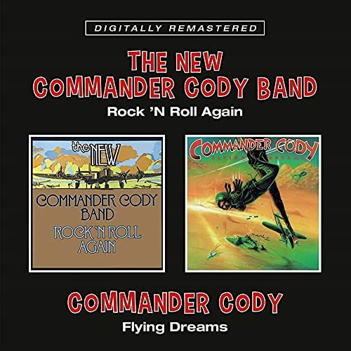 Cover for Commander Cody · Rock N Roll Again / Flying Dreams (CD) (2021)