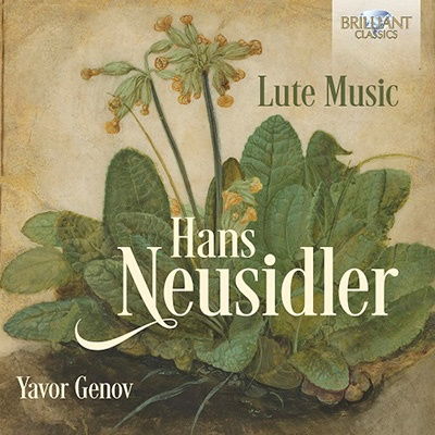 Neusidler Lute Music - Yavor Genov - Muzyka - BRILLIANT CLASSICS - 5028421964560 - 1 lipca 2022