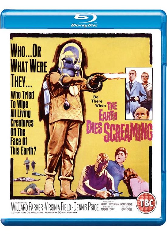Cover for The Earth Dies Screaming (Blu- · The Earth Dies Screaming Blu-Ray + (Blu-ray) [Dual Format edition] (2018)