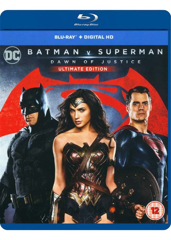 Cover for Batman V Superman - Dawn of Ju · Batman vs Superman - Dawn Of Justice - Ultimate Edition (Blu-ray) [Ultimate edition] (2016)