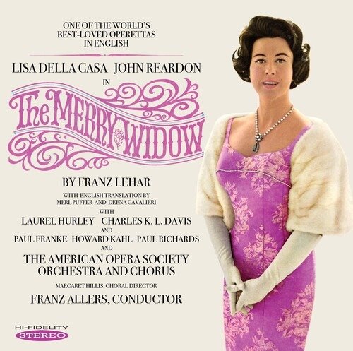 Merry Widow - Della Casa, Lisa & John Reardon & Laurel Hurley - Music - MVD - 5055122113560 - August 7, 2020