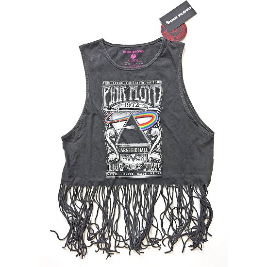 Cover for Pink Floyd · Pink Floyd Ladies Tassel Vest: Carnegie Hall (CLOTHES) [size S] [Grey - Ladies edition]