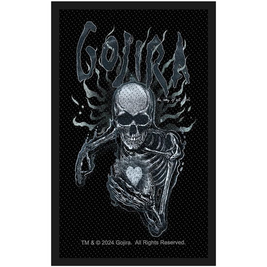 Gojira Woven Patch: The Way Of All Flesh - Gojira - Produtos - - 5056365733560 - 9 de maio de 2025