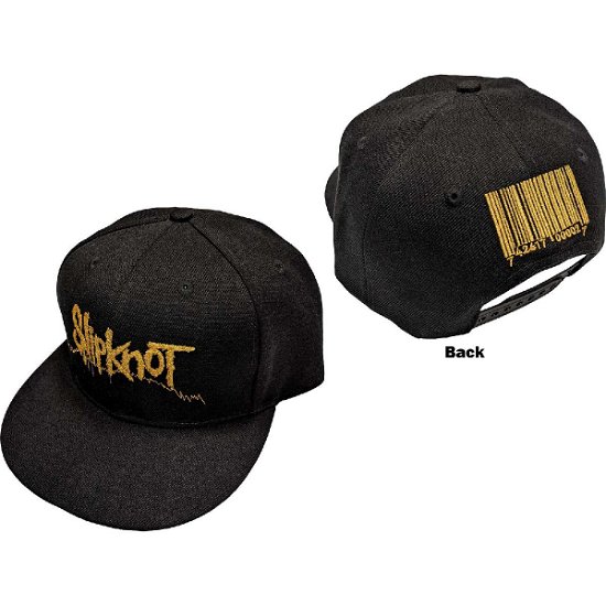 Cover for Slipknot · Slipknot Unisex Snapback Cap: Barcode (Back Print) (CLOTHES)