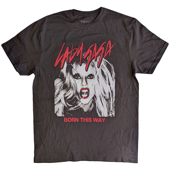 Lady Gaga Unisex T-Shirt: Born This Way Photo - Lady Gaga - Merchandise -  - 5056737284560 - September 19, 2024