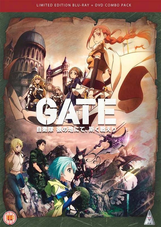 Cover for Manga · Gate -.. -br+dvd- (Blu-ray) (2018)