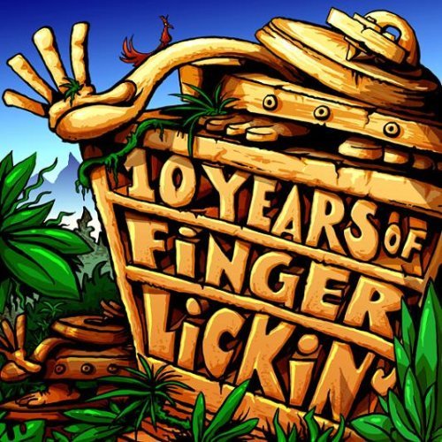 Cover for 10 Years of Finger Lickin Mixed by Soul of Man (CD) (2008)