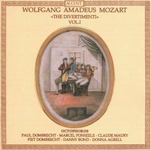 Divertimenti 1 - Mozart / Octophoros / Dombrecht - Musik - ACCENT - 5413633088560 - 3 september 2013