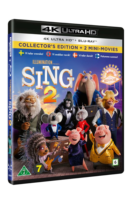 Cover for Syng 2 (Sing 2) (4K Ultra HD/BD) (2022)
