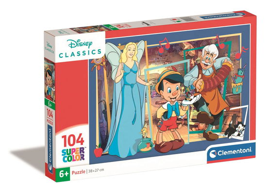 Cover for Puslespil Pinocchio, 104 brikker (Jigsaw Puzzle) (2023)