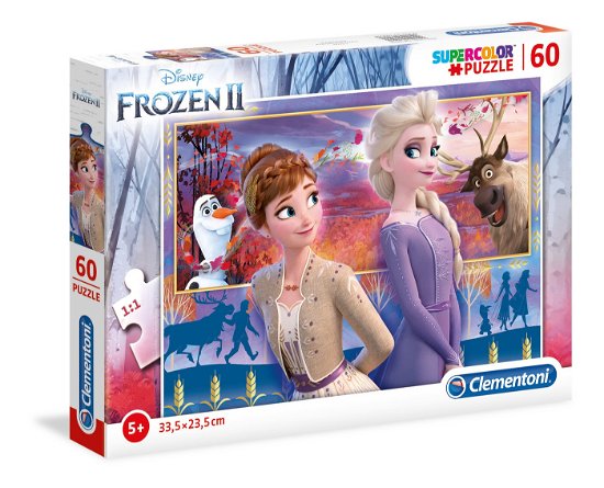 Cover for Clementoni · Puslespil Frozen, 60 brikker (Jigsaw Puzzle) (2023)
