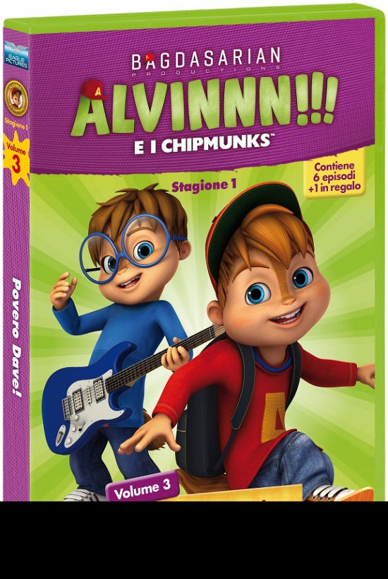 Cover for Cartoni Animati · Alvinnn!!! St.1 V.3 (DVD)