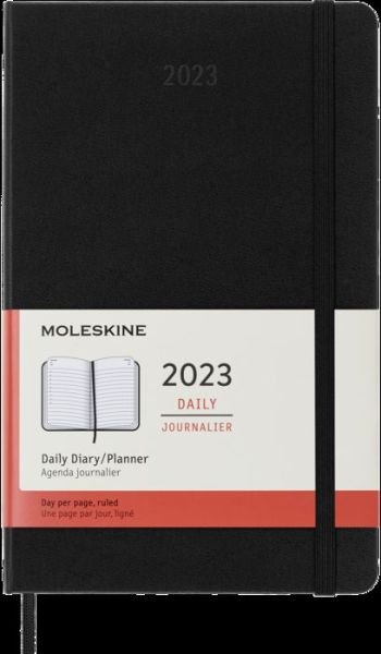 Moleskine 2023 12month Daily Large Hardc - Moleskine - Merchandise - MOLESKINE - 8056420859560 - June 9, 2022