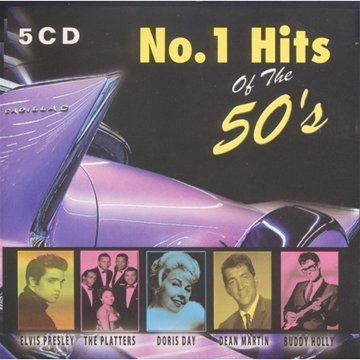 Cover for No.1 Hits Of The 50's (CD) (2016)