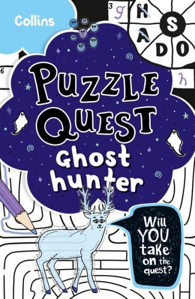Cover for Kia Marie Hunt · Ghost Hunter: Mystery Puzzles for Kids - Puzzle Quest (Taschenbuch) (2023)