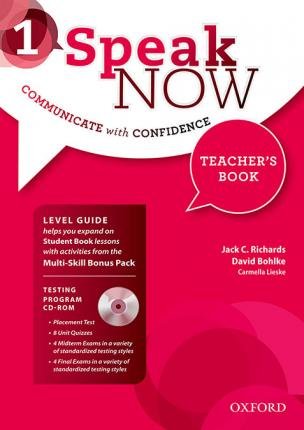 Cover for David Bohlke · Speak Now: Level 1: Teacher's Book (Book) (2020)