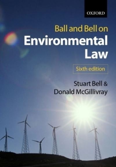 Cover for Stuart Bell · Environmental law (Book) [6th edition] (2005)