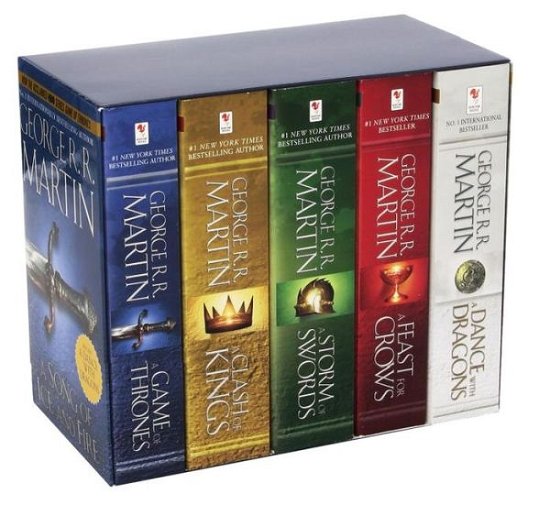 George R. R. Martin's A Game of Thrones 5-Book Boxed Set (Song of Ice and Fire Series): A Game of Thrones, A Clash of Kings, A Storm of Swords, A Feast for Crows, and A  Dance with Dragons - George R. R. Martin - Bøger - Random House Publishing Group - 9780345540560 - 22. maj 2012