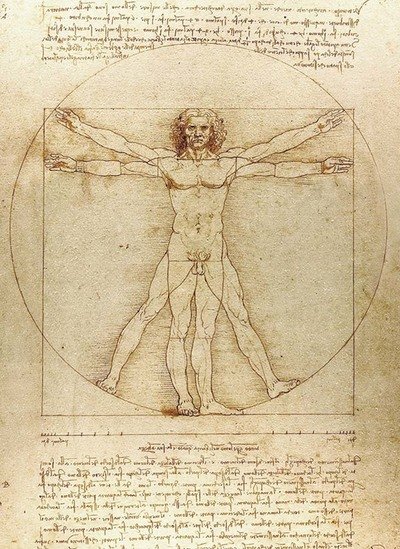 Vitruvian Man Notebook - Leonardo Da Vinci - Boeken - Dover Publications Inc. - 9780486836560 - 30 september 2019