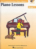 Cover for Piano Lessons Book 3  &amp; Audio: Hal Leonard Student Piano Library (Bog) (2003)