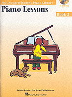 Cover for Piano Lessons Book 3  &amp; Audio: Hal Leonard Student Piano Library (Book) (2003)