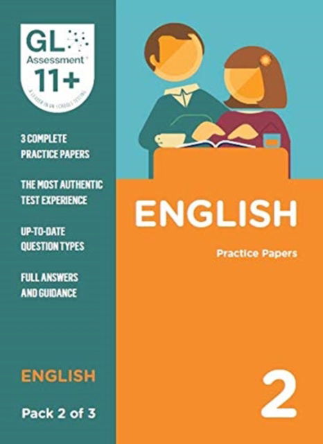 Cover for 11+ Practice Papers English Pack 2 (Multiple Choice) (Paperback Book) (2019)