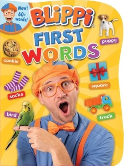 Cover for Editors of Studio Fun International · Blippi: First Words (Board book) (2020)