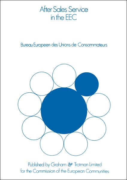 Cover for Bureau Europien Des Unions De Consommateurs · After Sales Service in the European Community (Paperback Book) [1977 edition] (1977)