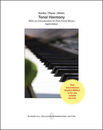 Cover for Stefan Kostka · Tonal Harmony (Pocketbok) (2017)