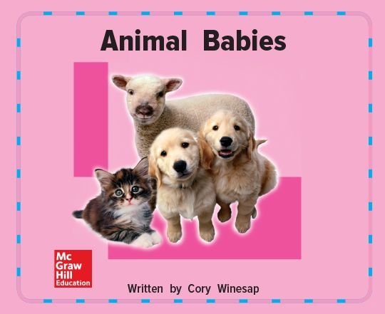 Cover for Cobb · Early Reading Intervention, Grade 1, Animal Babies (Spiral Book) (2008)