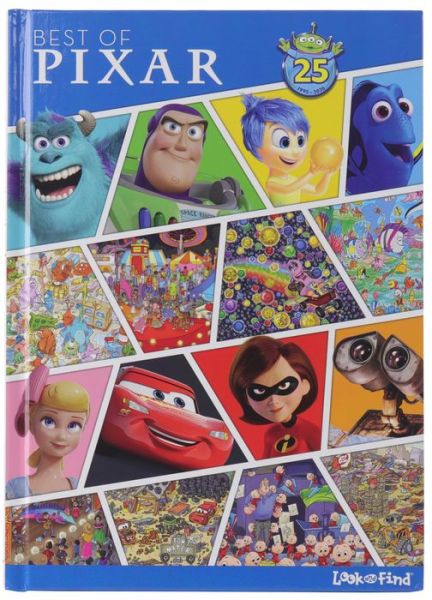 Cover for P I Kids · Best Of Pixar Look &amp; Find OP (Hardcover Book) (2020)