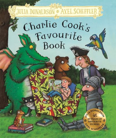 Cover for Julia Donaldson · Charlie Cook's Favourite Book: Hardback Gift Edition (Hardcover bog) (2023)