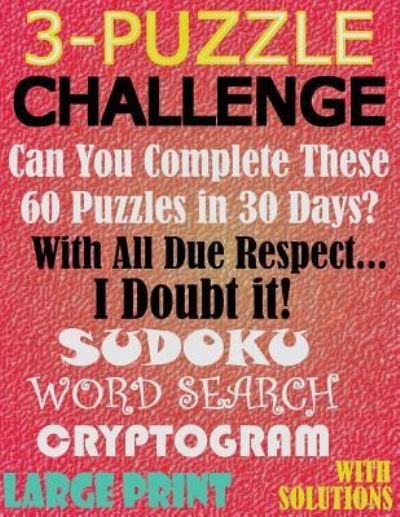 Cover for M V Games · 3-Puzzle Challenge (Paperback Book) (2016)