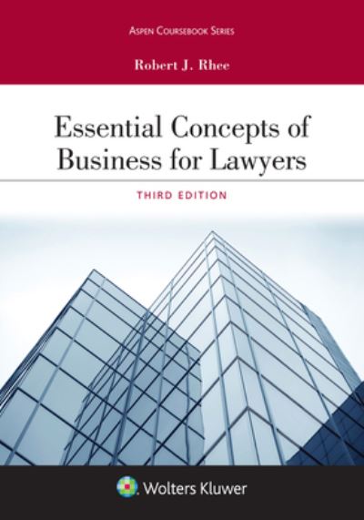 Cover for Robert J. Rhee · Essential Concepts of Business for Lawyers (Pocketbok) (2020)