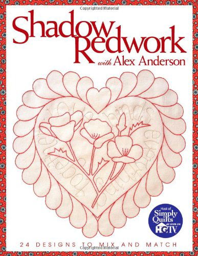 Cover for Alex Anderson · Shadow Redwork with Alex Anderson (Pocketbok) (2010)