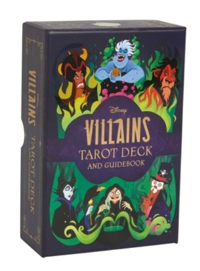 Disney Villains Tarot Deck and Guidebook - Minerva Siegel - Kirjat - Insight Editions - 9781647221560 - tiistai 20. heinäkuuta 2021