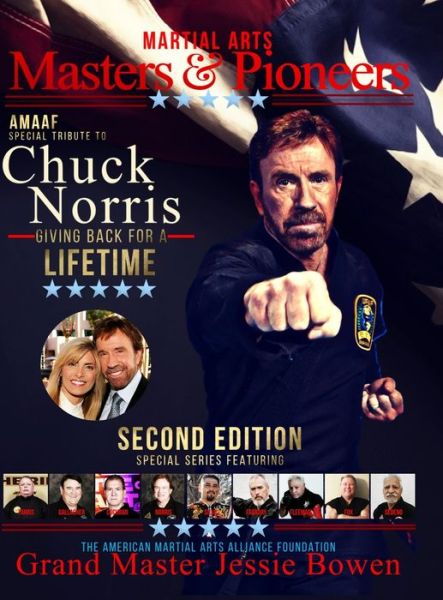 Cover for Jessie Bowen · Martial Arts Masters &amp; Pioneers Tribute to Chuck Norris (Hardcover Book) (2020)