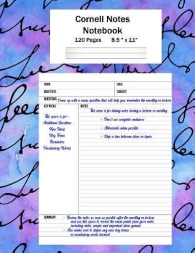 Cover for Cricket Creek Creatives · Cornell Notes Notebook (Paperback Book) (2018)