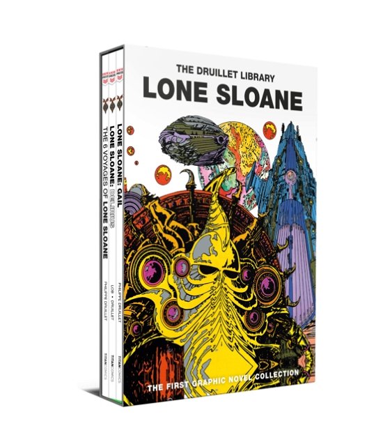 Cover for Philippe Druillet · Lone Sloane Boxed Set (Hardcover Book) (2022)