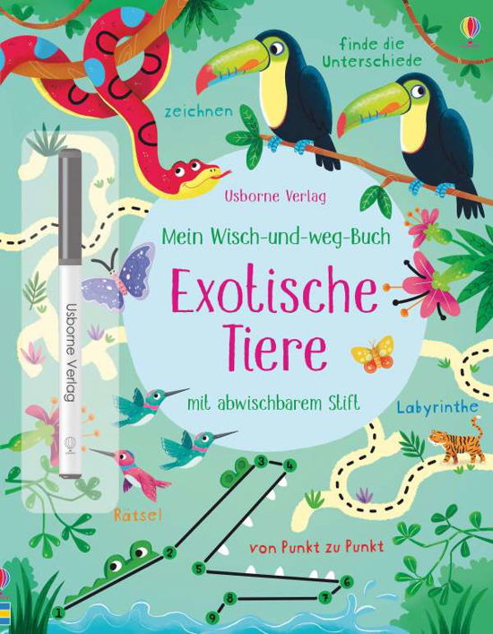Cover for Robson · Mein Wisch-und-Exotische Tiere (Book)