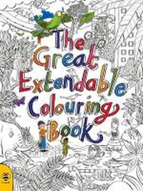 The Great Extendable Colouring Book - Extendable Colouring Books - Sam Hutchinson - Bøger - b small publishing limited - 9781909767560 - 1. september 2014