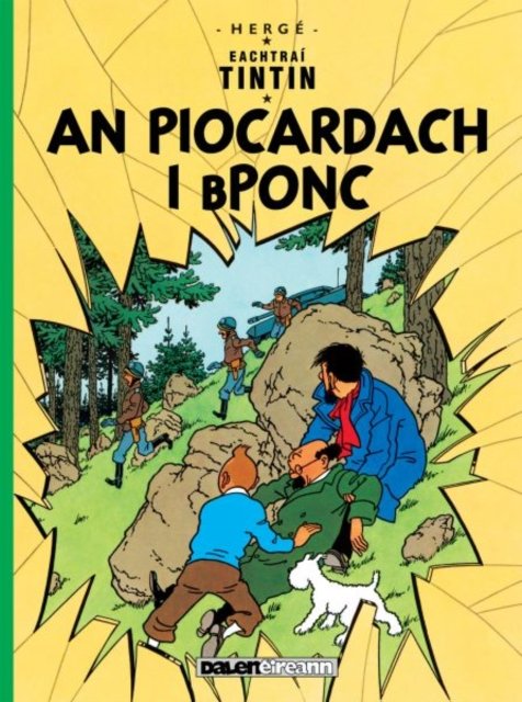 Cover for Herge · An Piocardach i Bponc (Paperback Book) (2023)