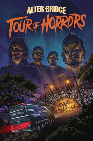 Alter Bridge: Tour of Horrors - Emily Ryan Lerner - Libros - Z2 comics - 9781940878560 - 1 de septiembre de 2022