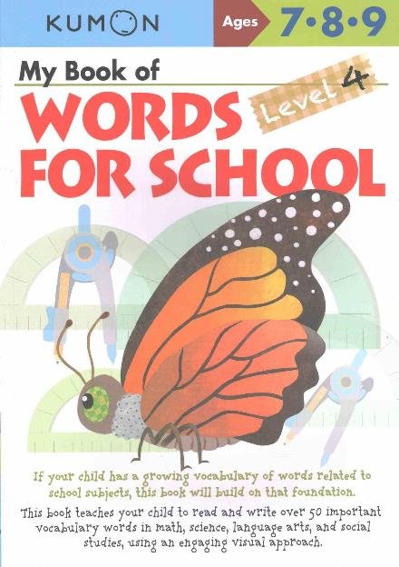 Cover for Kumon · My Book of Words for School: Level 4 (Paperback Bog) (2016)